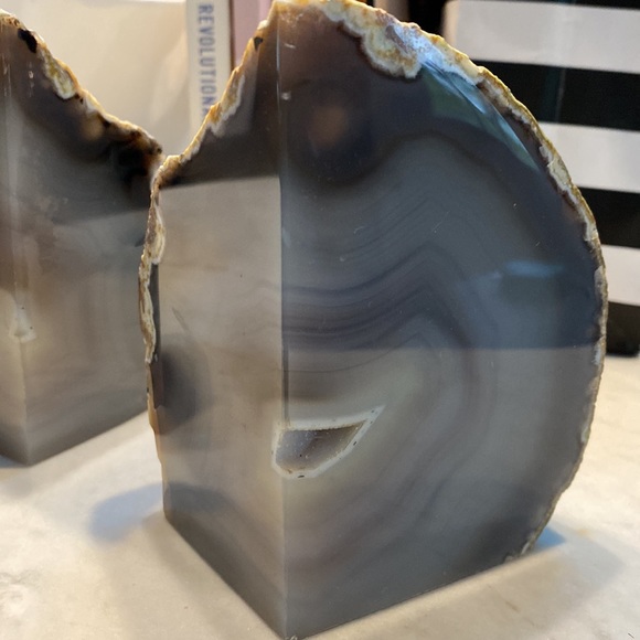 Agate Geode Bookends - Picture 3 of 13